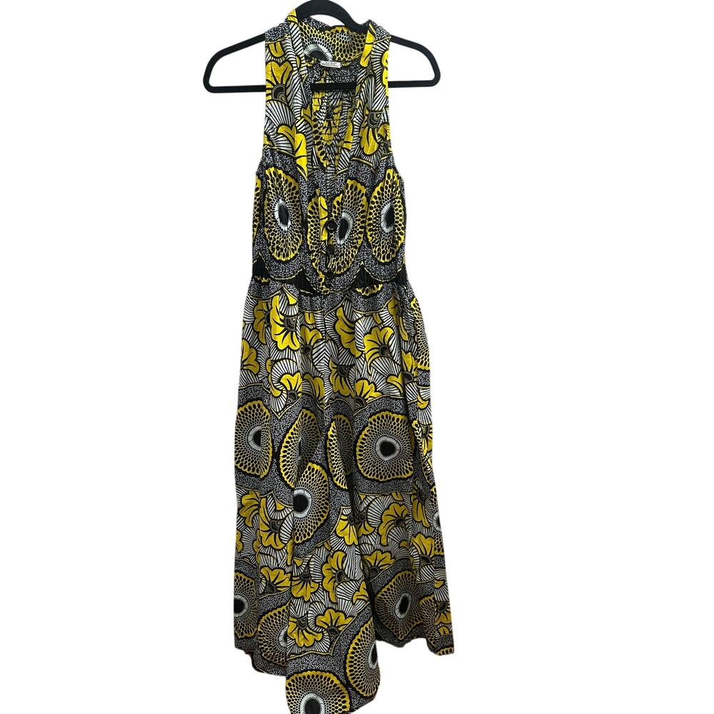 African Stars Ankara Print Wide Leg Jumpsuit One Size
